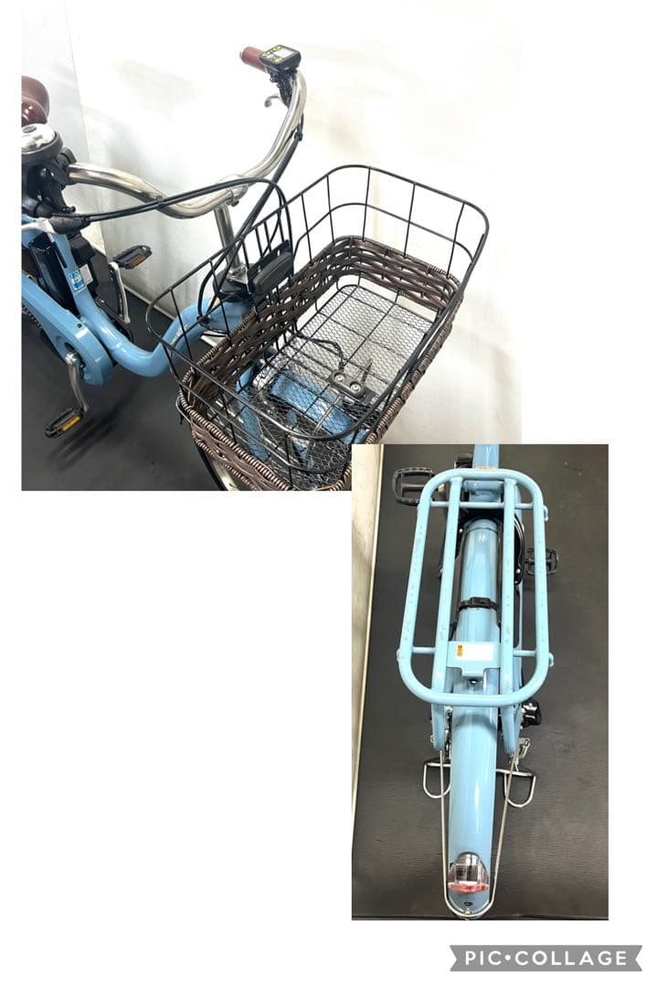 1年保証 新型　ヤマハ　パスウィズ　26インチ　街乗り　水色　電動アシスト自転車