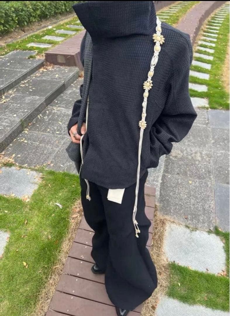 ジャケット・アウター JCAESAR Asymmetric Zipper Short Jacket