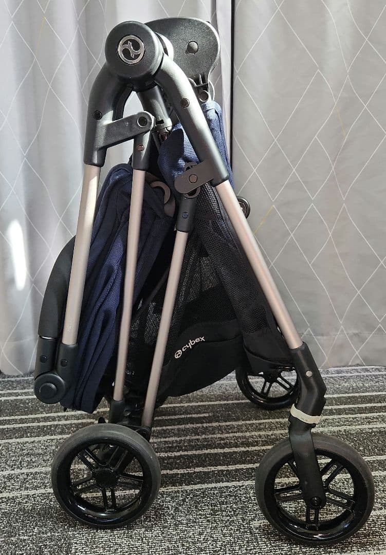 【美品】CYBEX サイベックス Melio メリオ ベビーカー ネイビーブルー