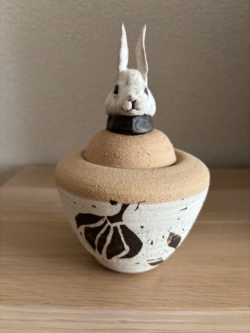 森安幸代 acnepotterystudio カノプス壺 キャニスター