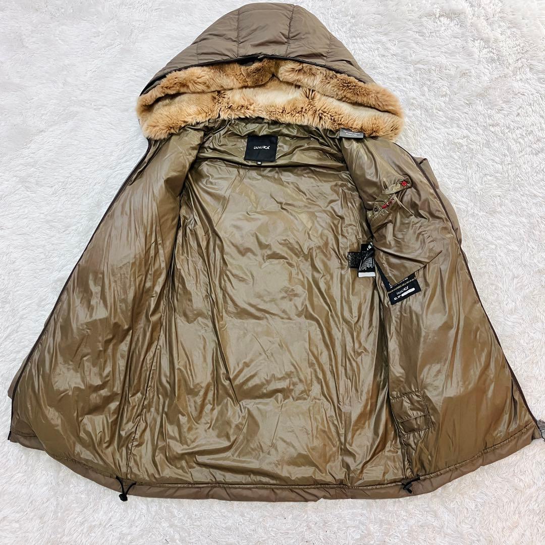 極美品 デュベティカ アローズ別注 ダウン コート ラビットファー ARWEN