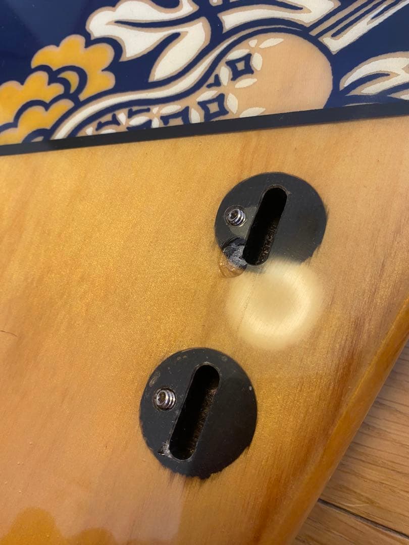KANAKロングボード　ウッド調　手渡しのみ愛知東部　購入前コメントお願いします