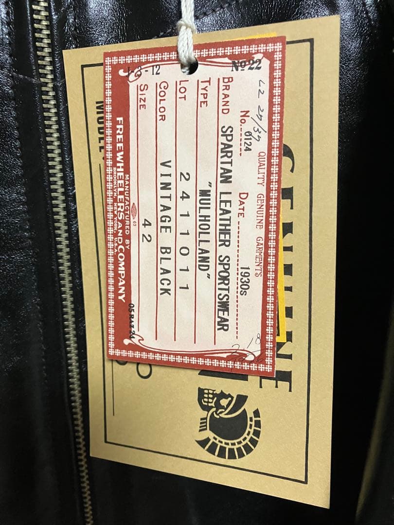 デゾ厳選購入品　完全新品フリーホイーラーズのマルホランド2024モデルサイズ42