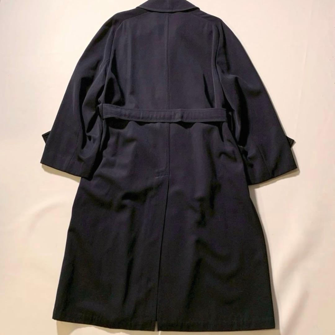 【希少/ヴィンテージ】 シーラップ トレンチコート 48 イタリア製 ネイビー
