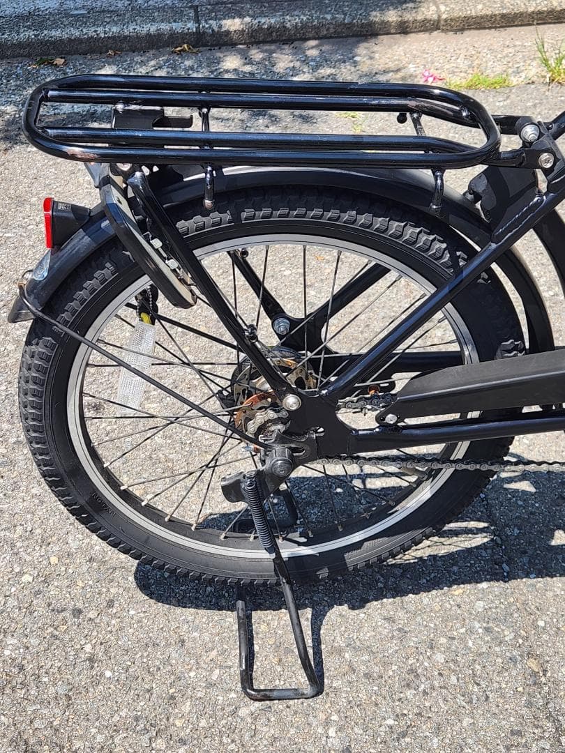 パナソニック 電動アシスト自転車 SW 20型 8Ah 黒 BE-ELSW01B