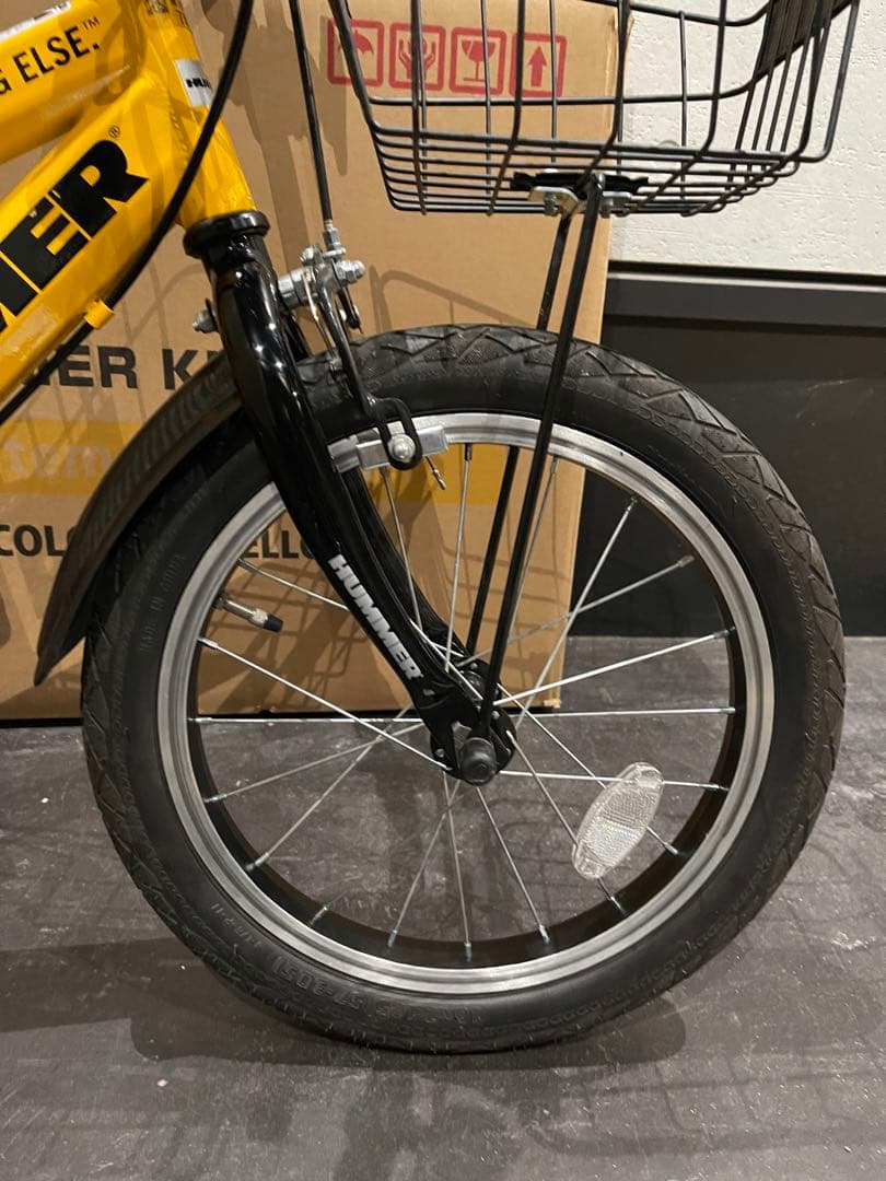 専用です。 HUMMER 子供　自転車　16インチ　イエロー