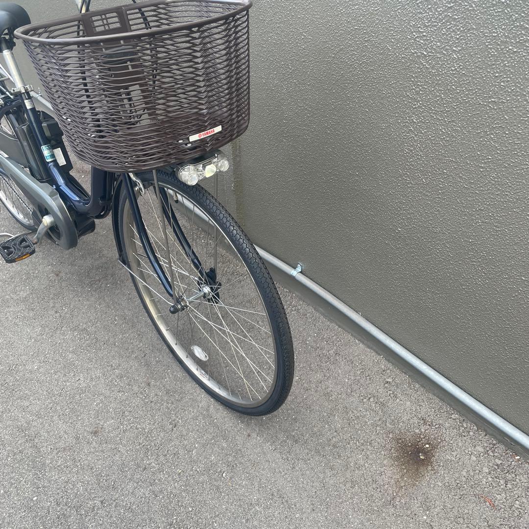 【バッテリー大容量12.3Ah】ヤマハ電動アシスト自転車26インチブルー