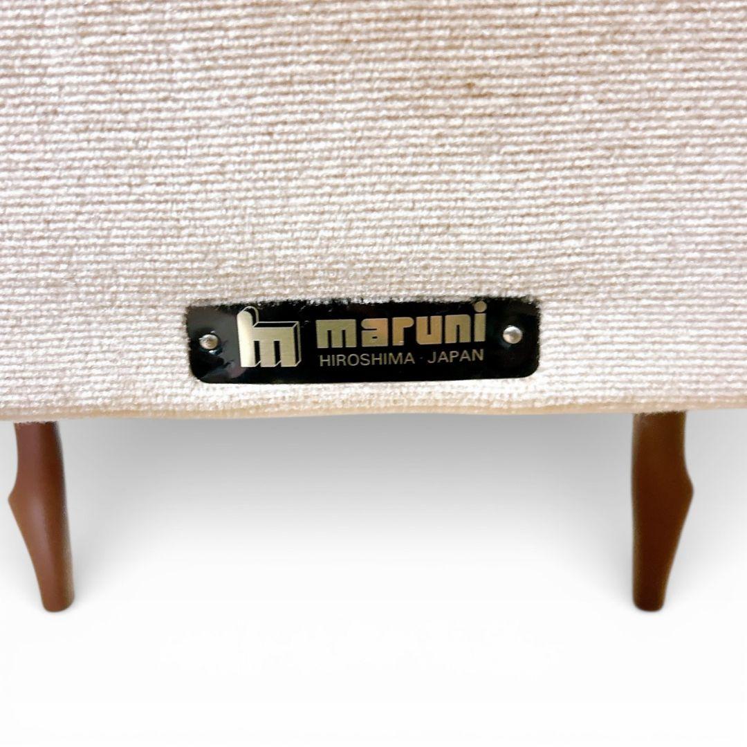 マルニ木工 ベルサイユチェア ダイニングチェア 猫足 鋲打ち アンティーク 希少