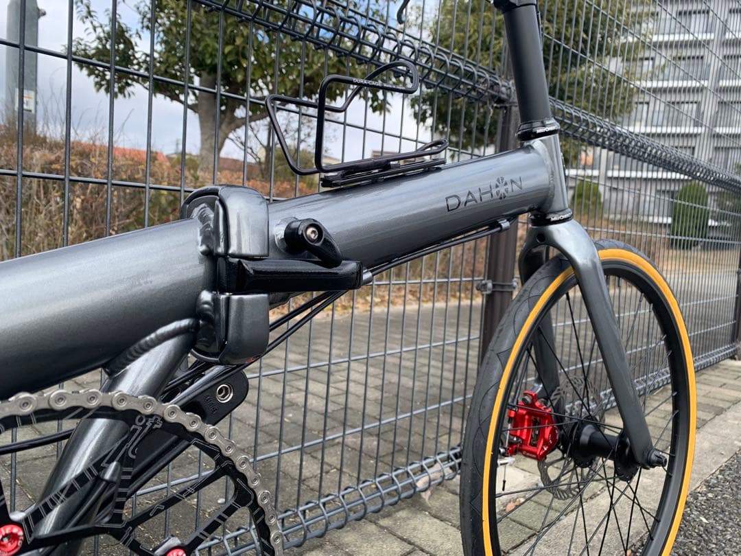 軽量★DAHON Vitesse★フルリメイク★セミ油圧ブレーキ、451ホイール