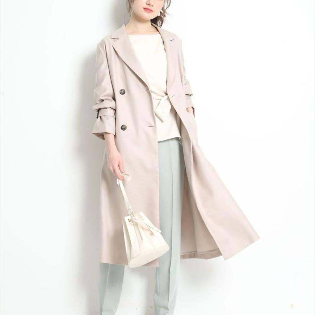 Apuweiser-riche ベルテッドトレンチコート