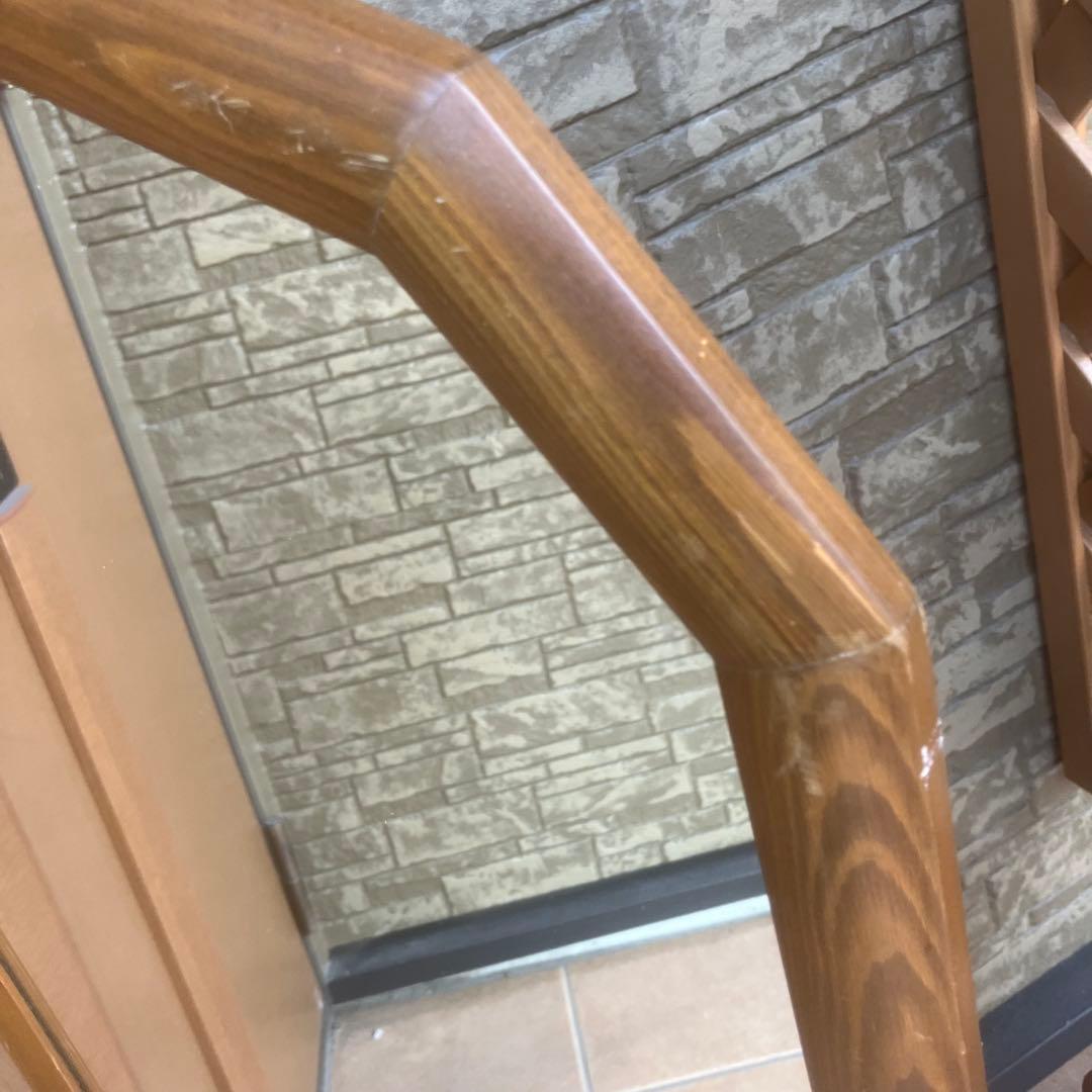 日本製 昭和レトロ マホガニー材 ウォールミラー ミッドセンチュリー イタリア調