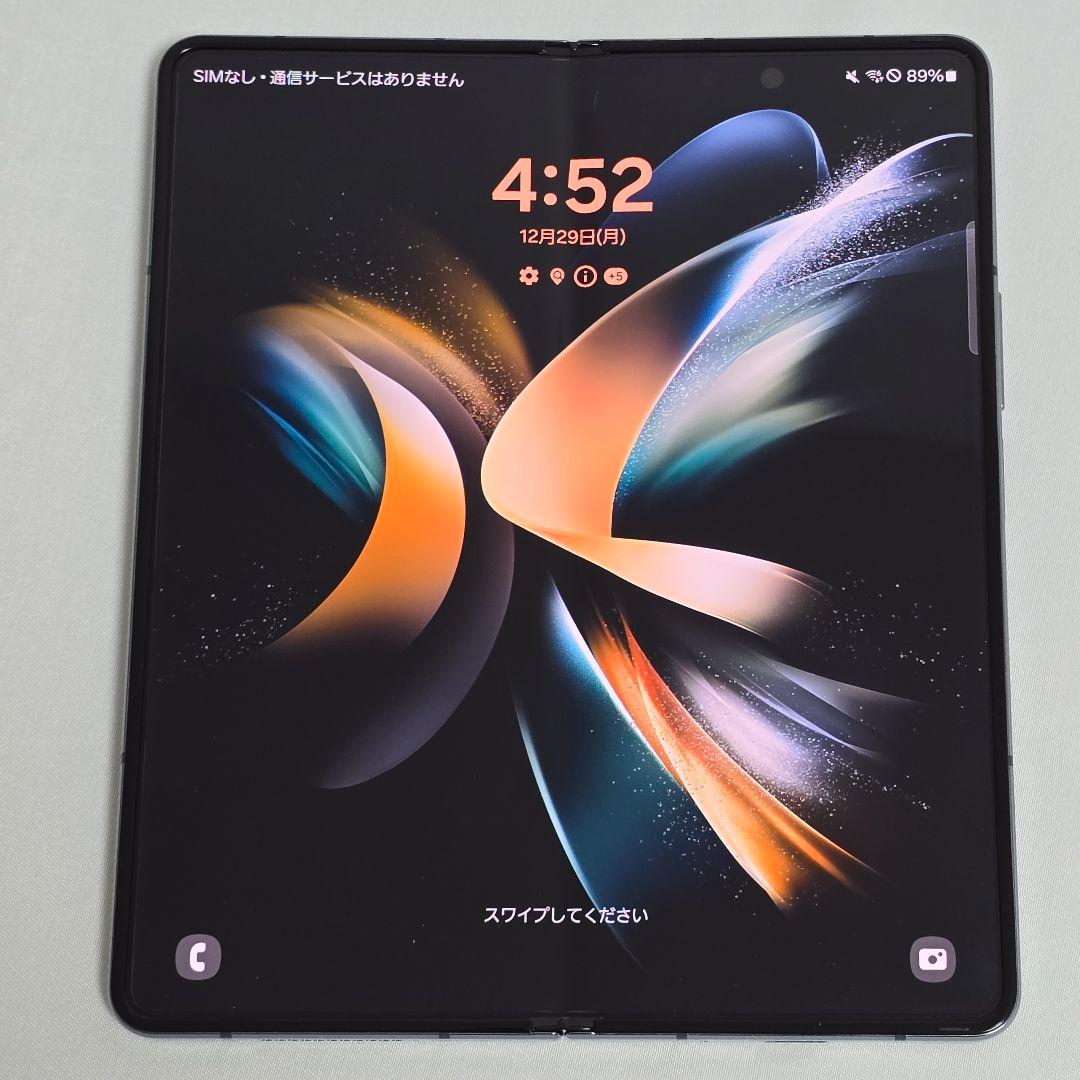 【新品同様】Galaxy Z Fold4 SIMフリー 判定○ au版 国内版