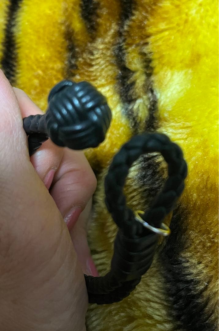 Bottega Veneta ブラックレザー ブレスレット