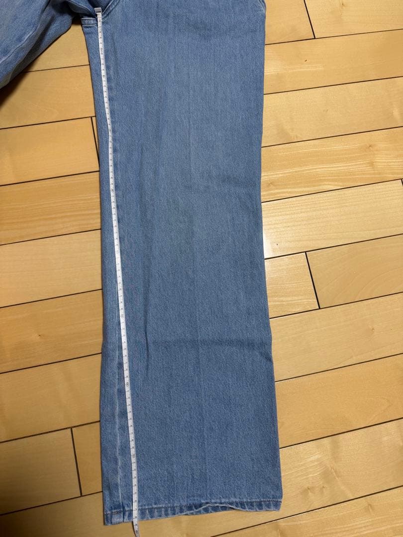 miu miu ライトブルーデニムパンツ