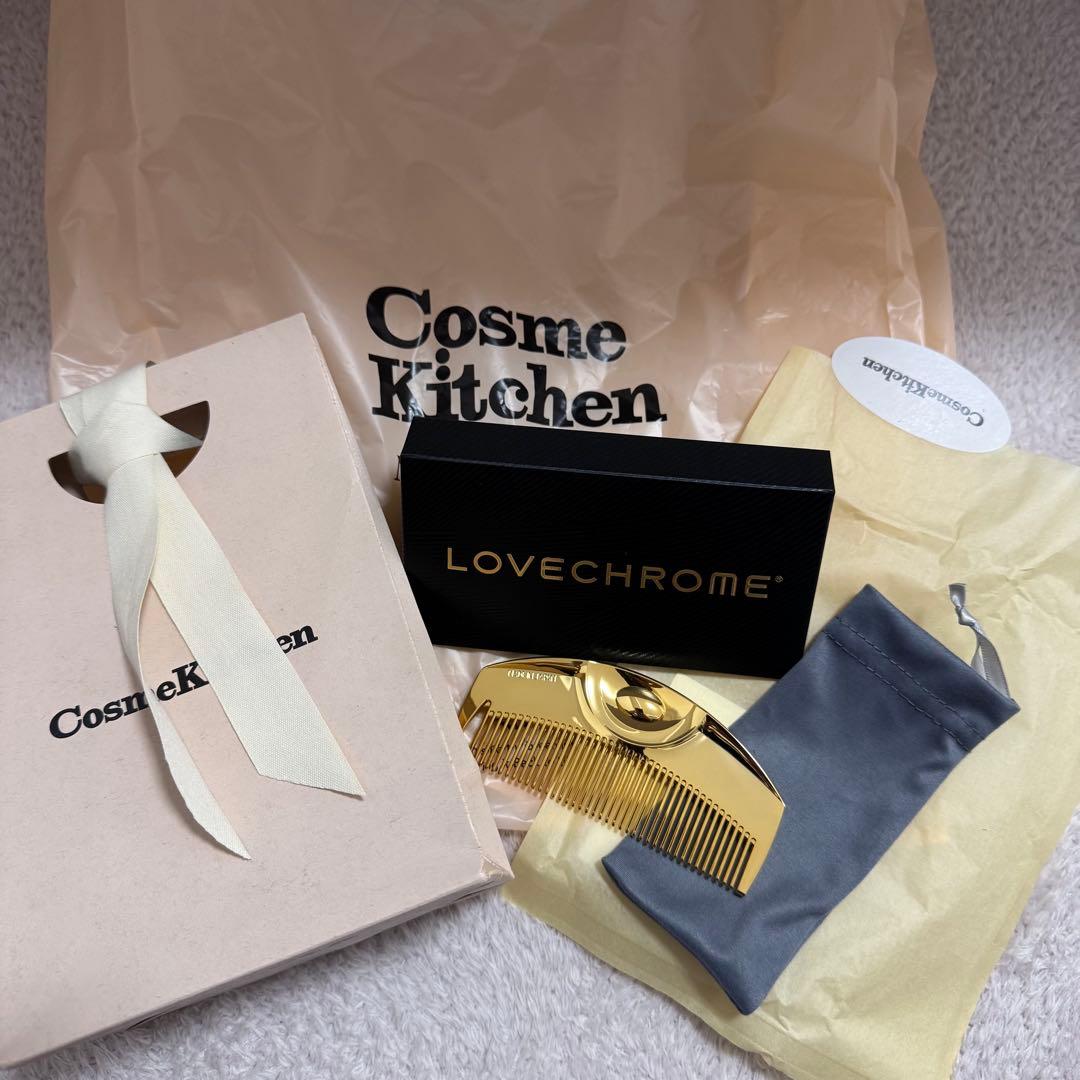 LOVECHROME K24GPツキ ゴールドヘアコーム