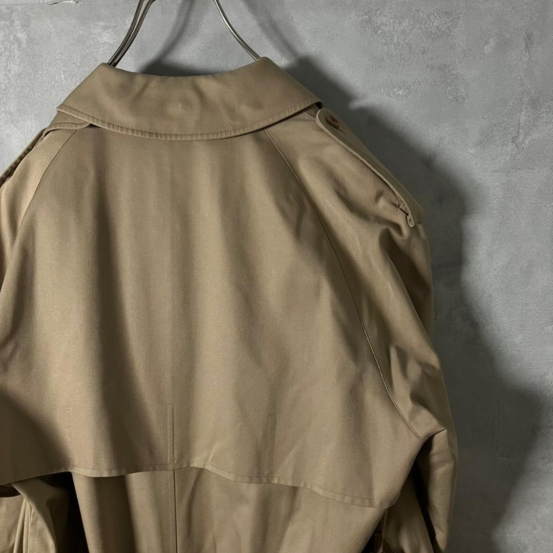 Aquascutum 裏地チェック トレンチコート イングランド製 N488