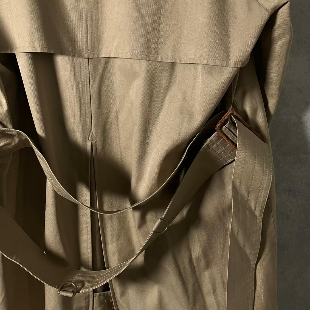 Aquascutum 裏地チェック トレンチコート イングランド製 N488