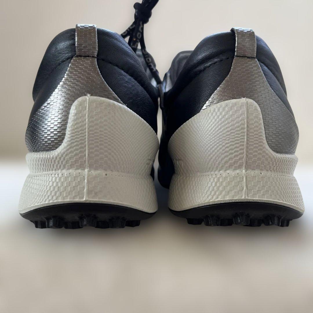 未使用✨ECCO エコー ゴルフシューズ　バイオム24cm 黒 レザー