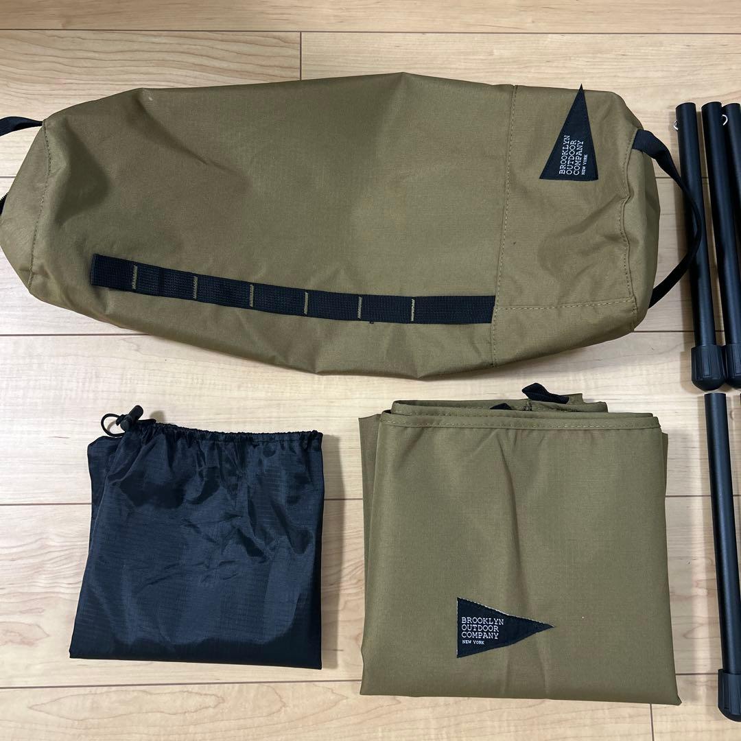 BROOKLYN OUTDOOR COMPANY 2Way コット カーキ