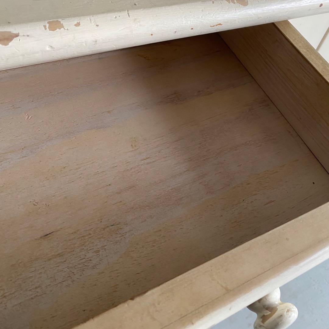 タイルトップ　コンソールテーブル　フレンチカントリー　シャビー　ヴィンテージ