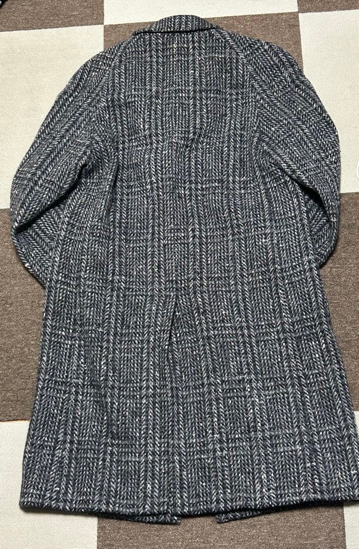 美品✨VALENTINO UOMO wool tweed bal coat