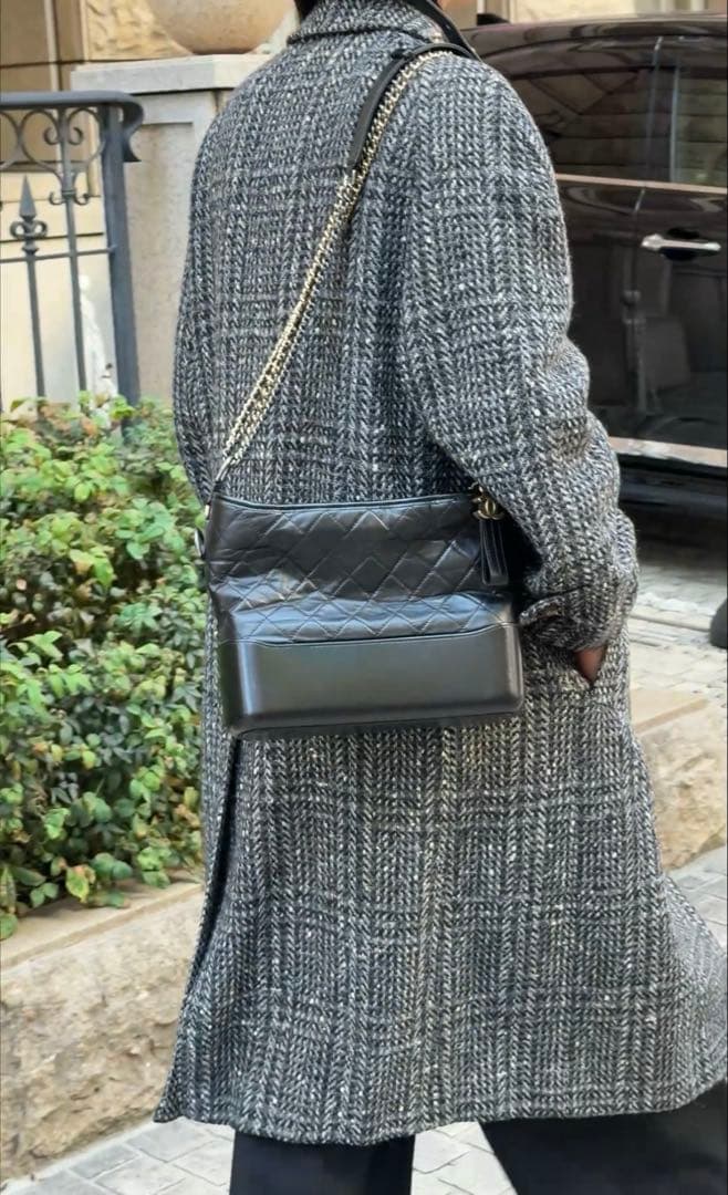 美品✨VALENTINO UOMO wool tweed bal coat