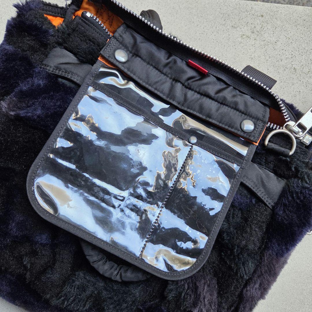 sacai PORTER ファーバッグ
