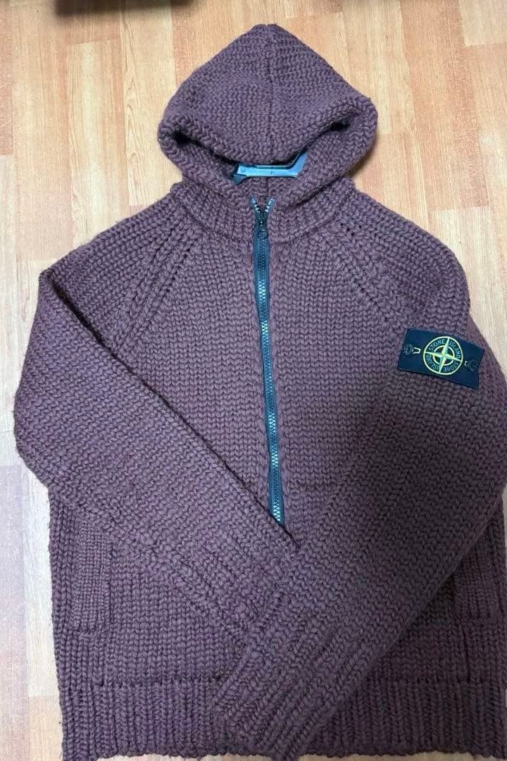 トップス Stone  wool zip parka 22aw