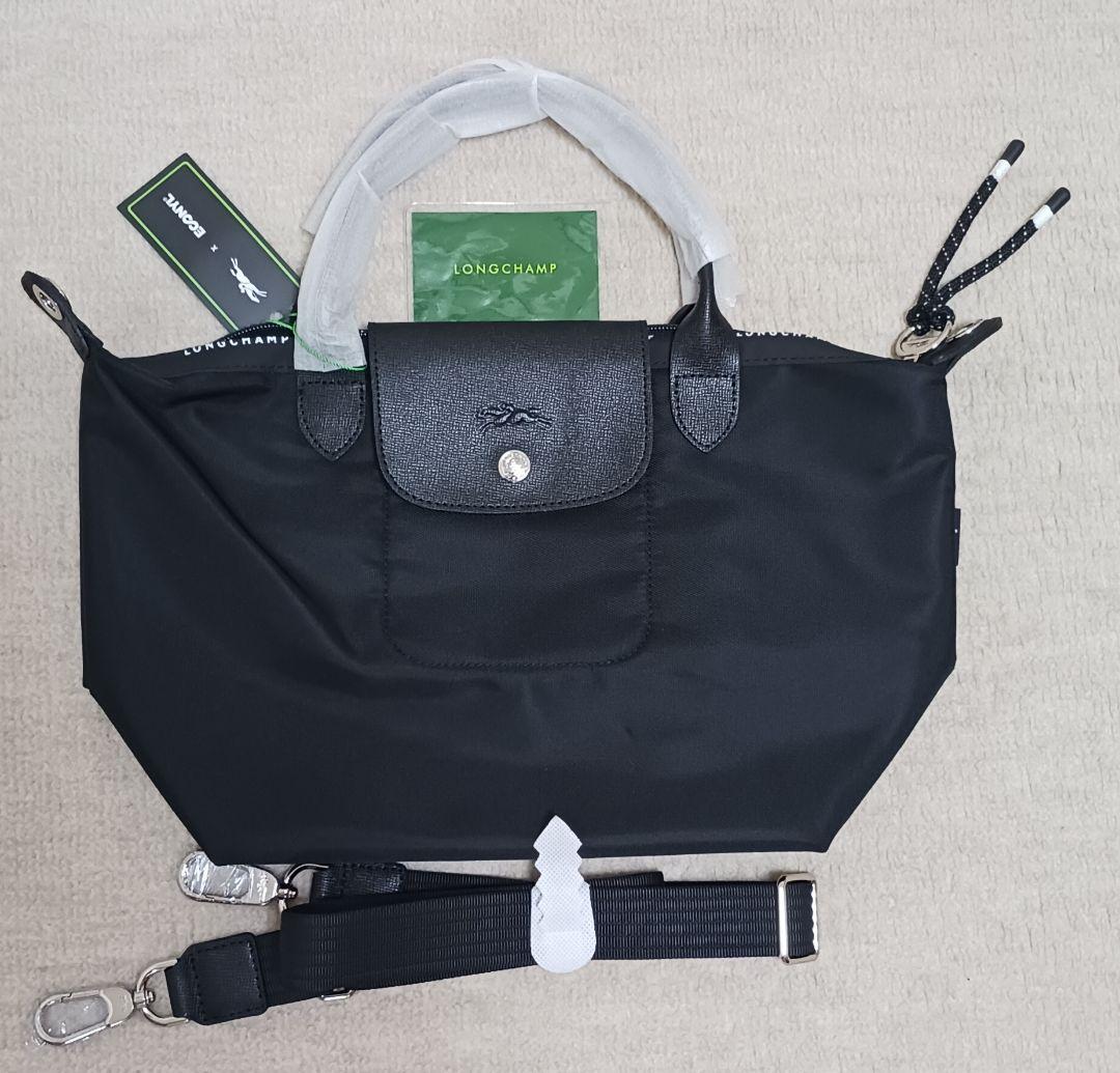 LONGCHAMP☆ルプリアージュ☆エナジートップ☆ハンドルバッグ☆Ｓ☆黒☆新品