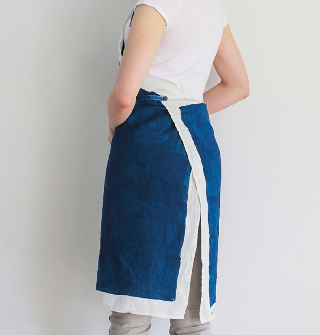 Lino e Lina ベルトッツィ リネンフルエプロン