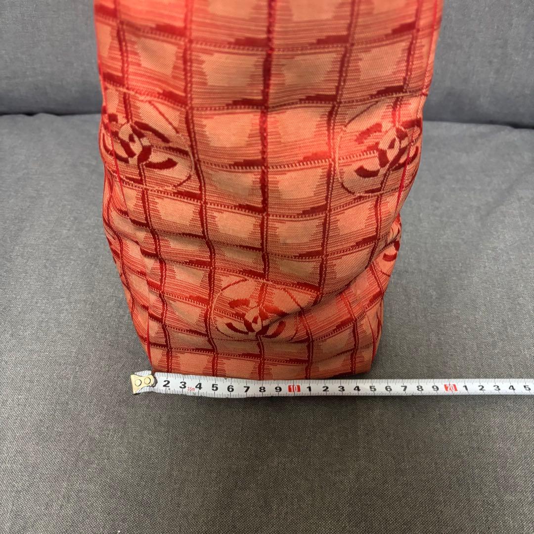 【美品】CHANEL シャネル ニュートラベルライン レッド