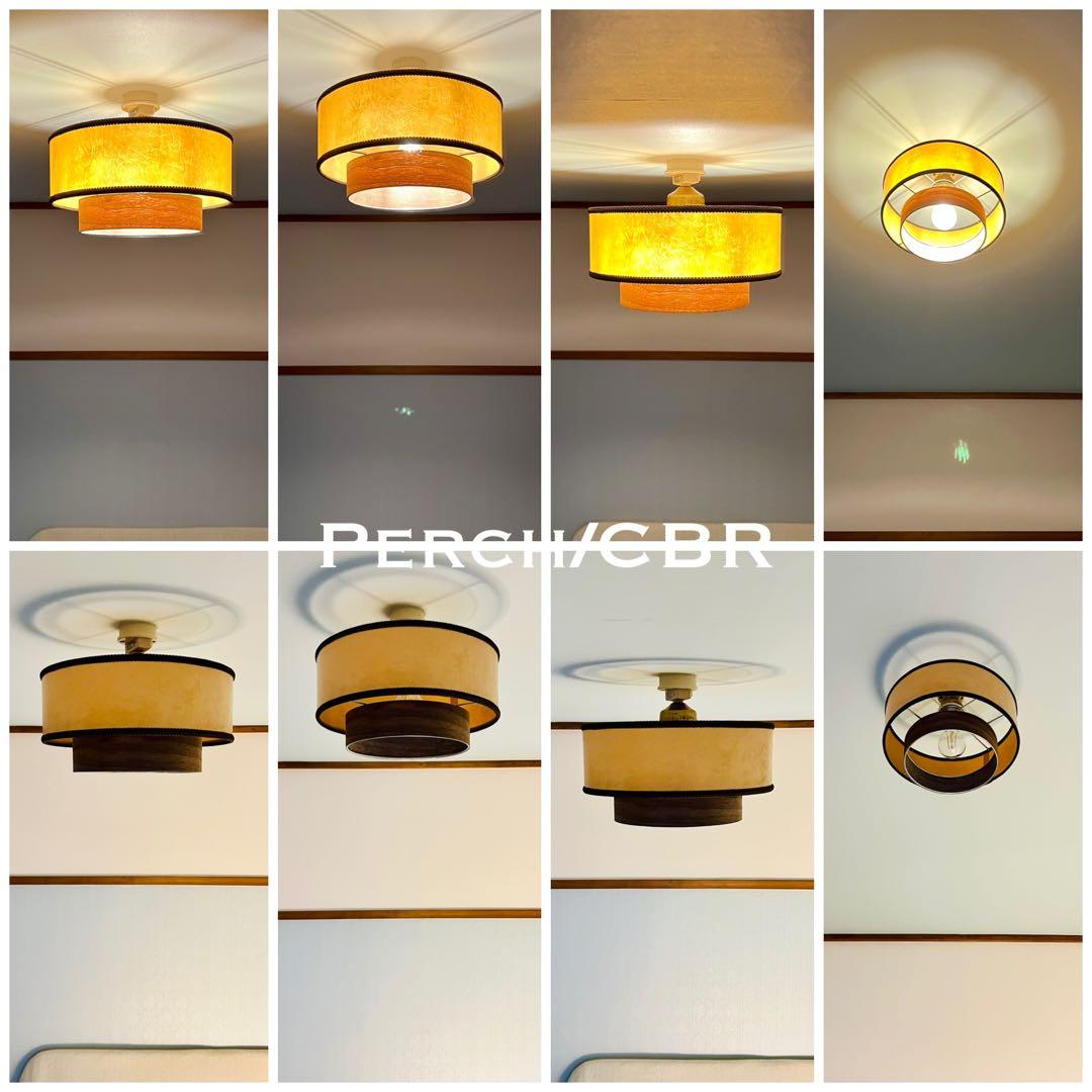 天井照明 Perch/CBR シーリングライト E26 LED レトロインテリア