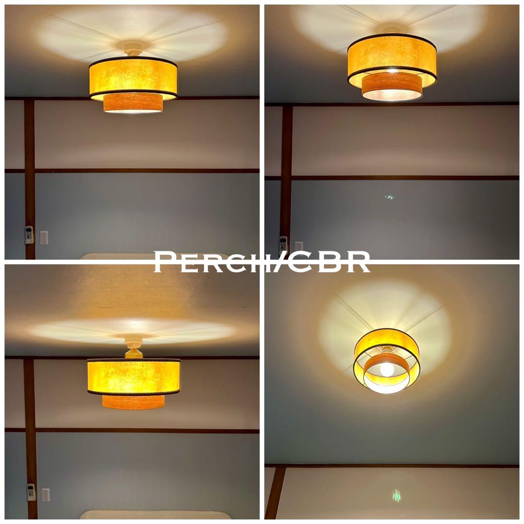 天井照明 Perch/CBR シーリングライト E26 LED レトロインテリア