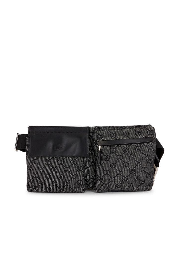 Gucci ボディバッグ ブラック/グレー