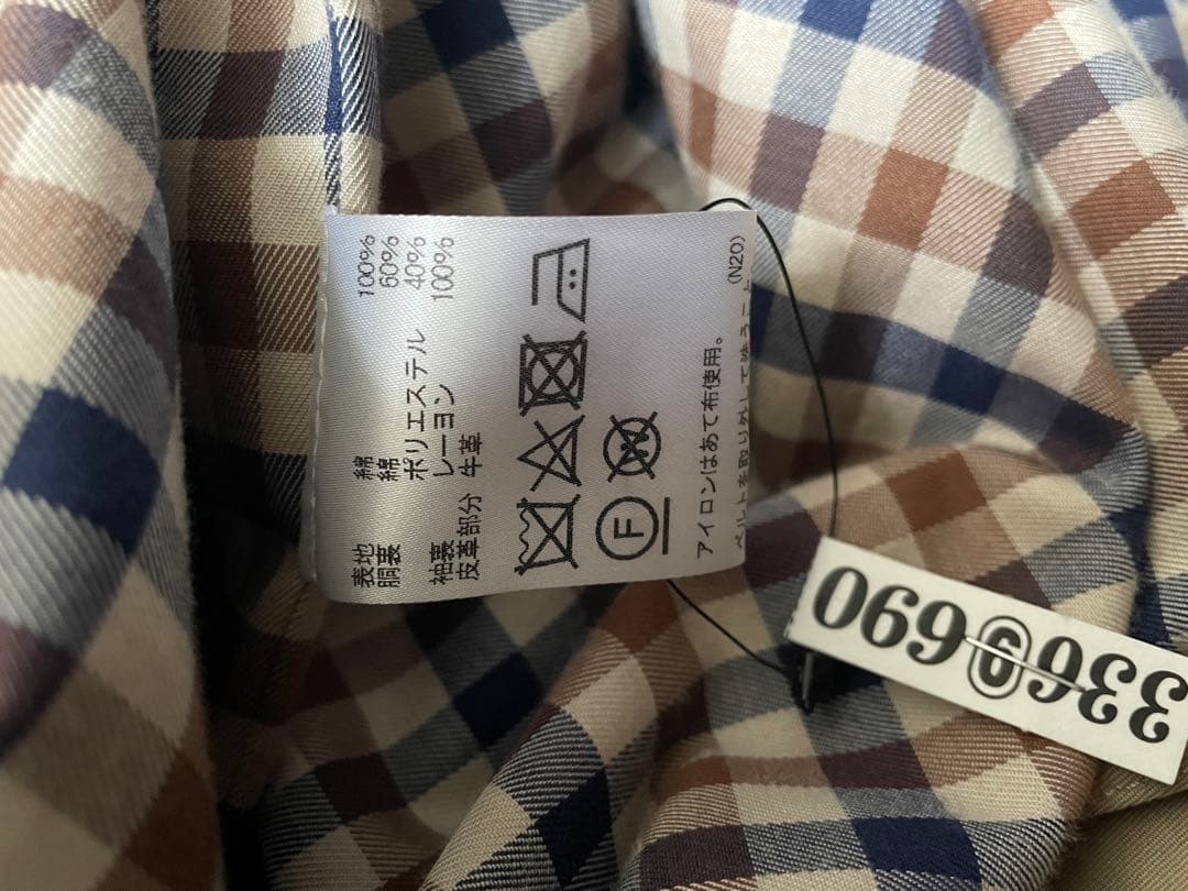 ✴︎美品✴︎MADE IN U.K.本家アクアスキュータム　KINGSWAY 36