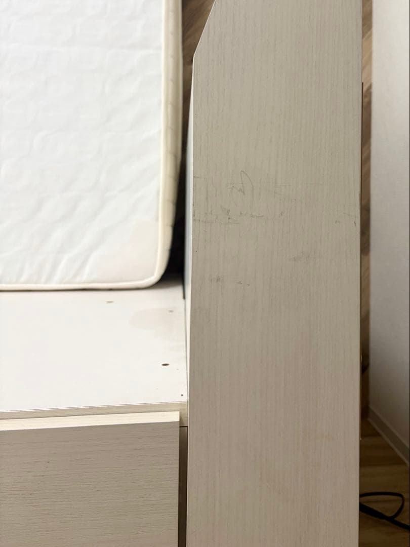 【 ニトリ 】シングルベッドフレーム アザン3深型 ＊説明書付