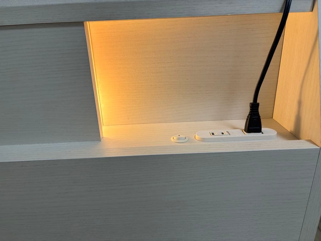 【 ニトリ 】シングルベッドフレーム アザン3深型 ＊説明書付