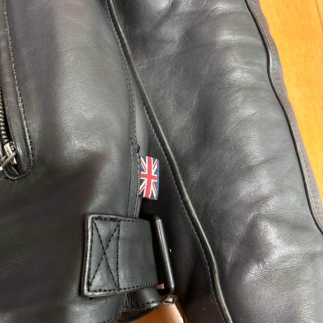 TRIUMPH シングルライダースジャケット M 黒