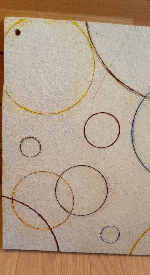 沖縄やちむん　一翠窯　壁掛け　陶板