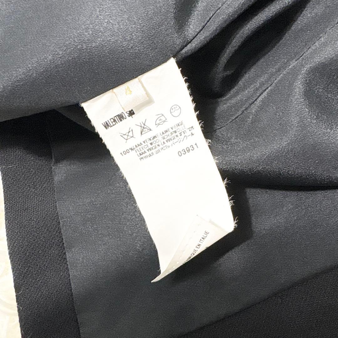 VALENTINO バレンティノ パンツスーツ セットアップ ブラック 4サイズ