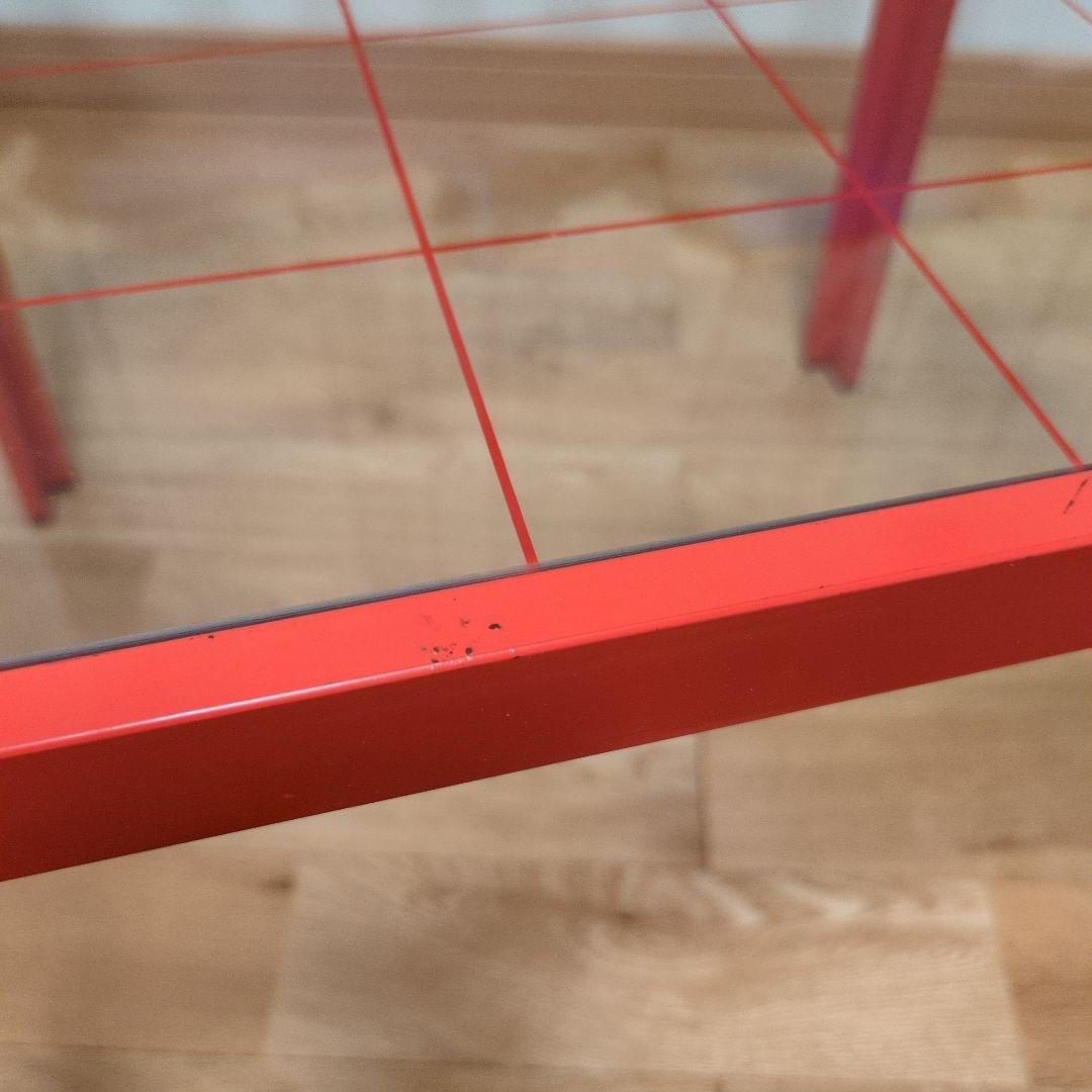 レトロポップ ガラステーブル