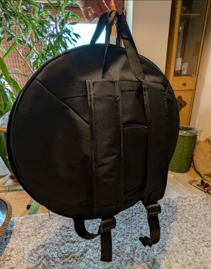 ✾ハンドパン 12音　約56センチ　Dマイナー シルバー 楽器　ヨガ　瞑想