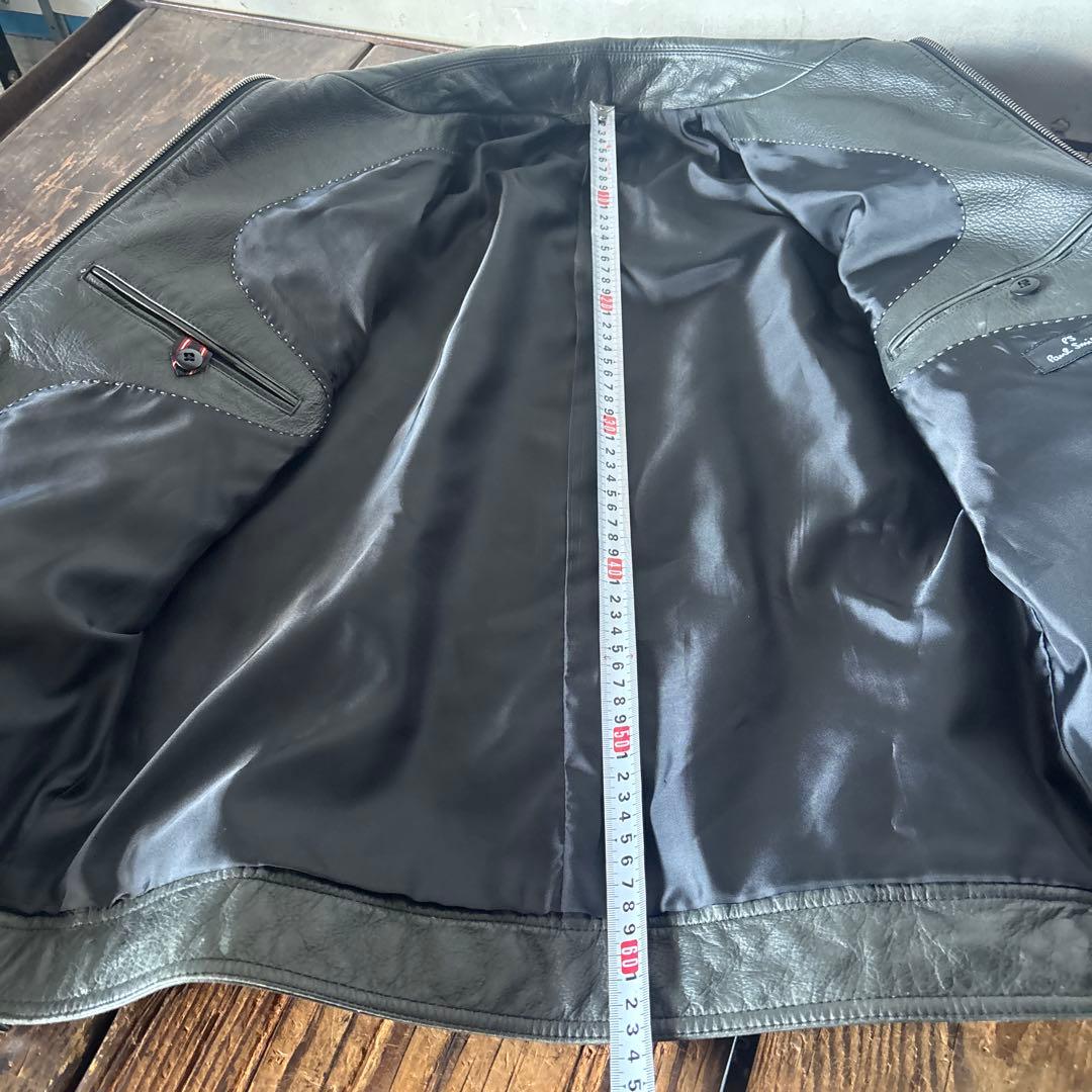 PS Paul Smith レザージャケット 牛革 シングルライダース