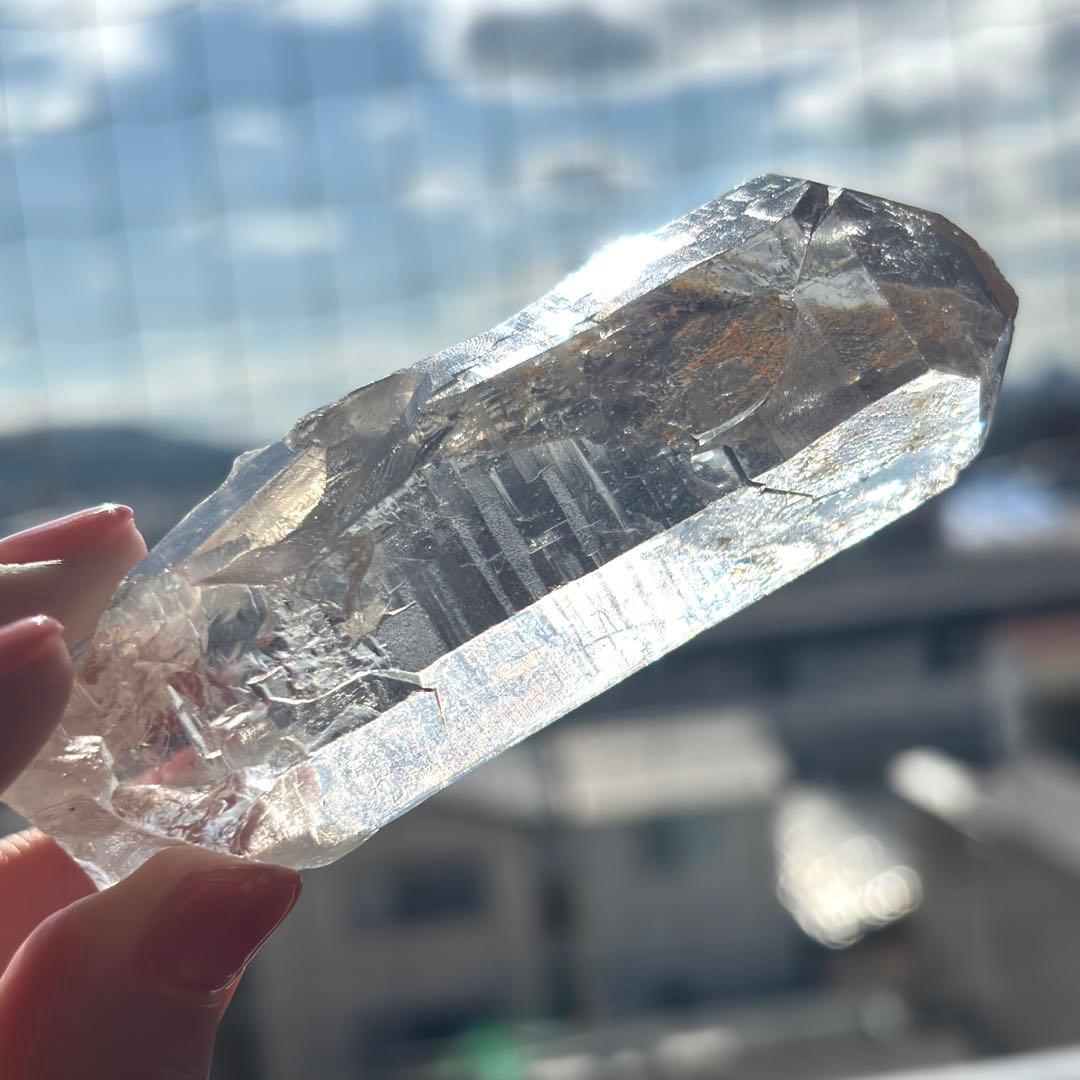 高品質透明♡コロンビア産レムリアンシードクリスタル♡大きめ119g