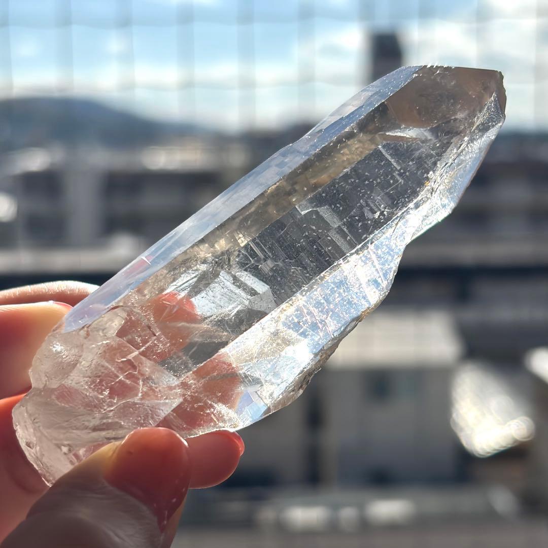 高品質透明♡コロンビア産レムリアンシードクリスタル♡大きめ119g