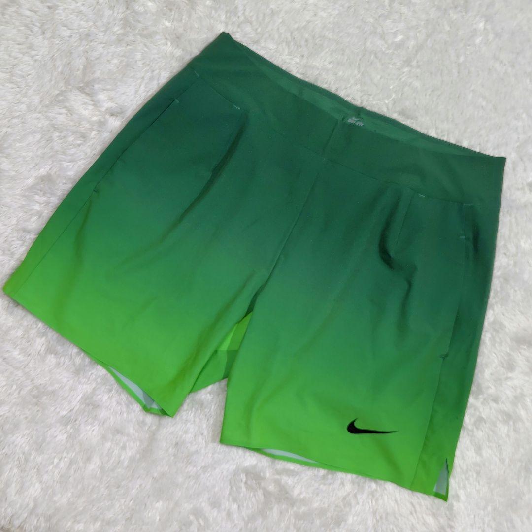 入手困難　ナダル着用　NIKE　テニス　ゲームパンツ　グラデーション