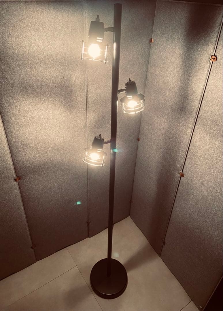 スタンドライト フロアライト 間接照明　インダストリアル