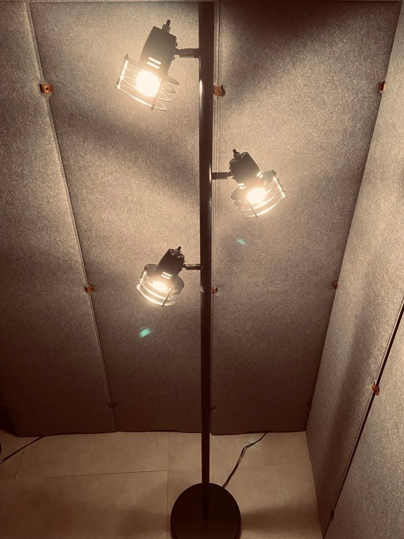 スタンドライト フロアライト 間接照明　インダストリアル