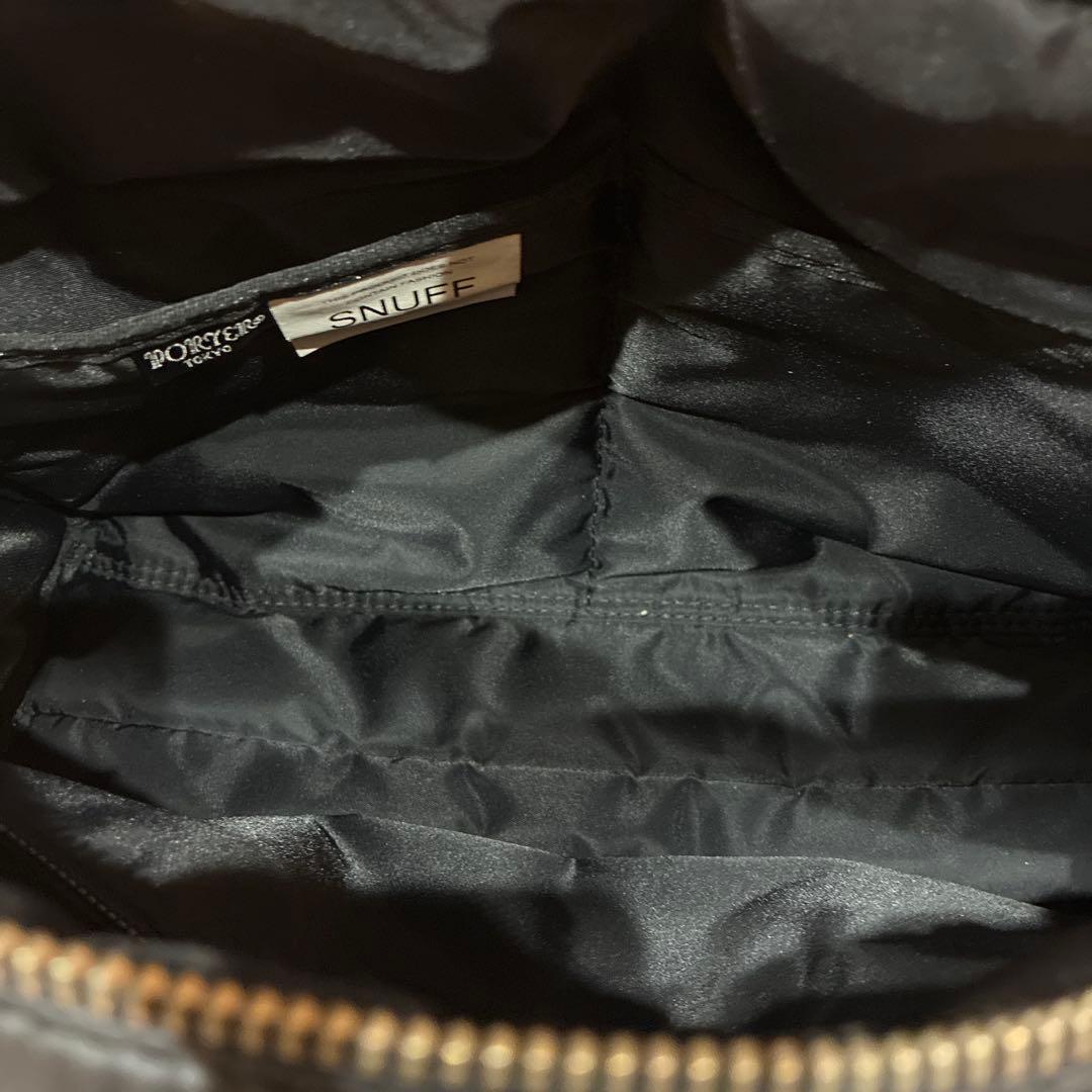 美品 PORTER×SNUFF コラボ キルティング バッグ レア