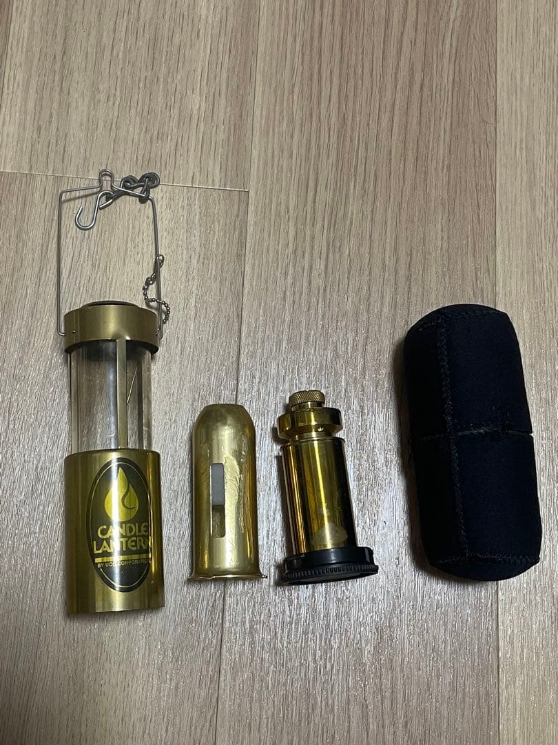 UCO キャンドルランタン ブラス 旧ロゴ オイルインサート